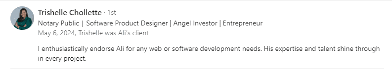 Client review