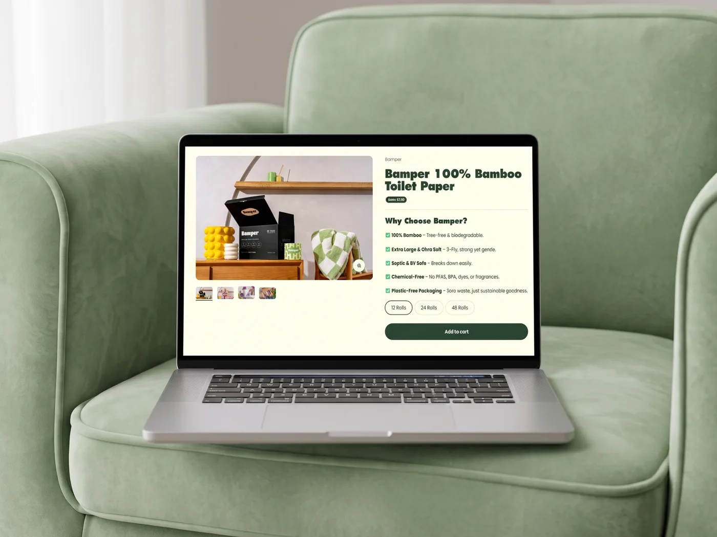 A Seamless, Branded Checkout screenshot
