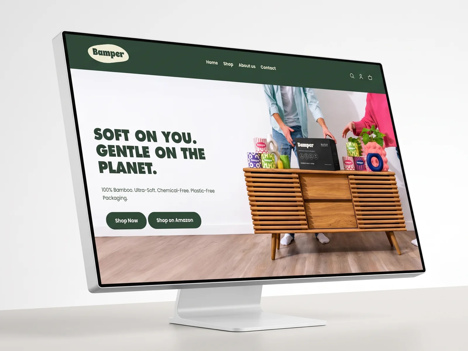 Bamper website screenshot