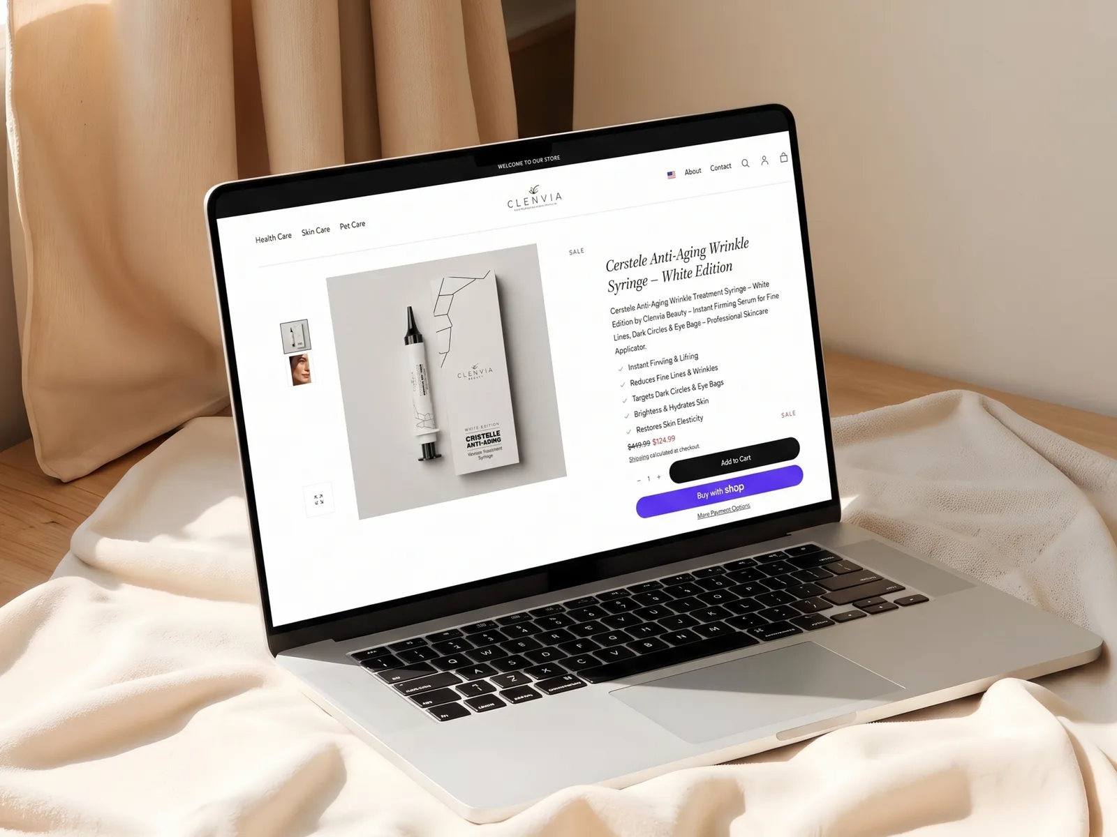 Conversion-Focused Product Pages screenshot
