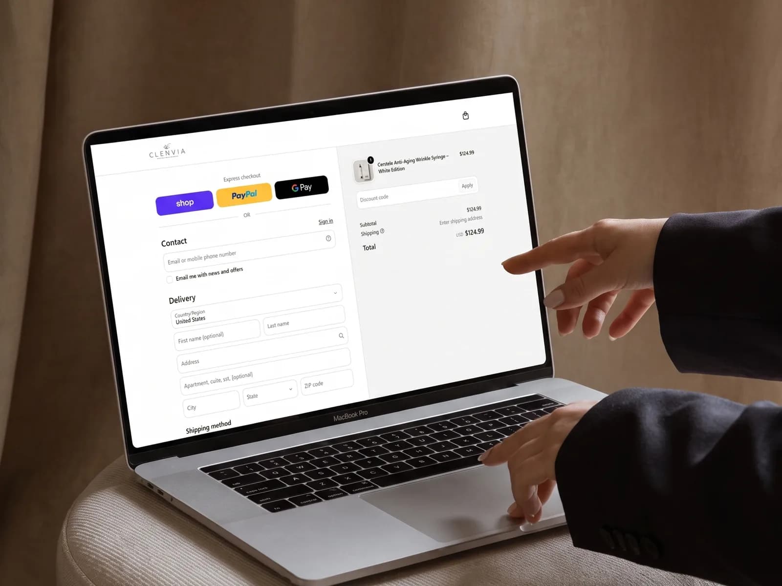 Frictionless Checkout screenshot